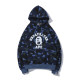 X  Hooded sweater blue YC3816