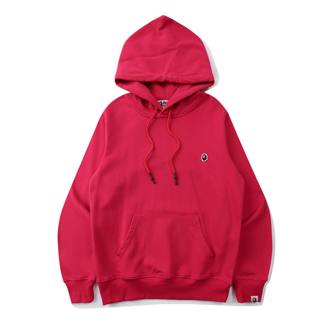 One Point Pullover Hoodie red SC841