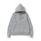One Point Pullover Hoodie grey SC841