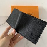 Men's Genuine Leather  Extra Capacity Slimfold  Wallet 11*9.5 60223
