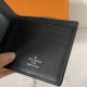 LV Men's Genuine Leather  Extra Capacity Slimfold  Wallet 11*9.5 60223
