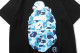 ABC Camo Big Ape Head Baby Milo Tee Street T-Shirt black blue HDCP1817