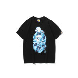 ABC Camo Big Ape Head Baby Milo Tee Street T-Shirt black blue HDCP1817