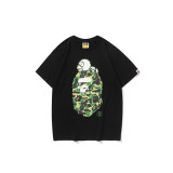 ABC Camo Big Ape Head Baby Milo Tee Street T-Shirt black green HDCP1817