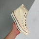 Converse adult 1970s high top shoes beige