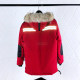 adult men's down jacket red 10