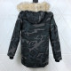 adult down jacket black camouflage 08