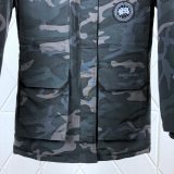 adult down jacket grey camouflage 09