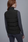 adult women's winter Down vest black