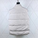 adult men's winter Down vest white