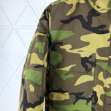 adult down jacket green camouflage 09
