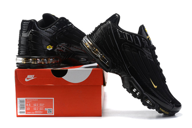 adult air max plus 3 TN black