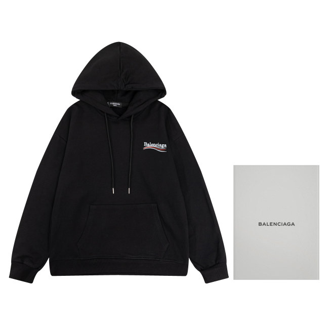 Printing hoodie black