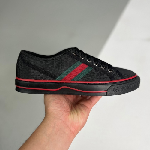 Gucci Off The Grid Tennis 1977 Low ECONYL Black GG Green Red