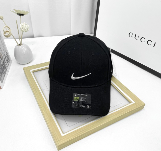 cotton adjustable baseball cap breathable workout hats unisex 305-4-Nike