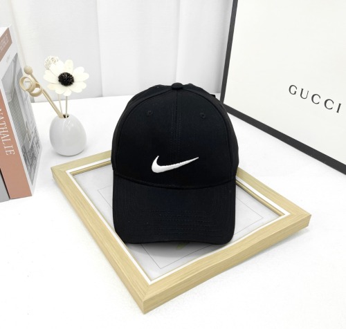 cotton adjustable baseball cap breathable workout hats unisex 3+2-6-Nike