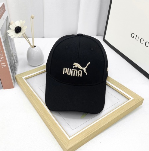 cotton adjustable baseball cap breathable workout hats unisex 3+2-4-PUMA