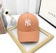 cotton adjustable baseball cap breathable workout hats unisex 302-3-NY