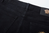 Men's Slim Fit Stretch Jeans black k666