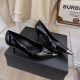 silver flat head patent leather women's high heels black