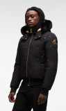 Gold Ballistic Bomber Neoshear thickened warm down jacket black 02