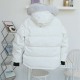 Original Shippagan women's thickened warm down jacket white 05