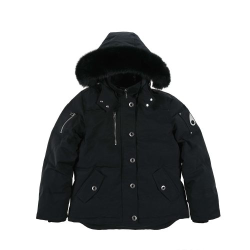Original Shippagan women's thickened warm down jacket black 05