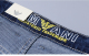 Spring and summer thin men's stretch business straight jeans blue 861#