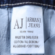 Armani Spring and summer thin men's stretch business straight jeans blue 861#