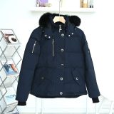 Original Shippagan women's thickened warm down jacket dark blue 05