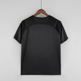 adult Olympique de Marseille Commemorative 2022-2023 Mens Soccer Jersey Casual Short Sleeve T-Shirt black