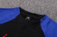 Jordan adult Paris Saint-Germain F.C. 2022-2023 Mens Soccer Jersey Quick Dry Casual long Sleeve trousers suit black blue
