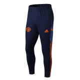 adult Manchester United F.C. 2022-2023 Mens Soccer Jersey Quick Dry Casual long Sleeve trousers suit dark blue