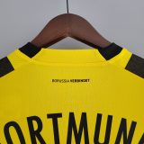 adult Borussia Dortmund home 2022-2023 Mens Soccer Jersey Casual Short Sleeve T-Shirt yellow black