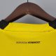 adult Borussia Dortmund third away 2022-2023 Mens Soccer Jersey Casual Short Sleeve T-Shirt yellow