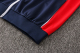 Jordan adult Paris Saint-Germain F.C. 2022 Mens Soccer Jersey Casual  jacket set sapphire red