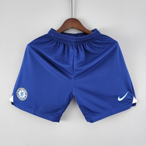Nike adult Chelsea F.C. home 2022-2023 Mens Soccer Jersey Casual Shorts dark blue