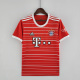 Adidas adult Fußball-Club Bayern München home 2022-2023 Mens Soccer Jersey Casual Short Sleeve T-Shirt red
