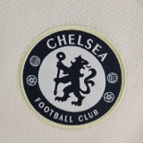 adult Chelsea F.C. third away 2022-2023 Mens Soccer Jersey Casual Short Sleeve T-Shirt khaki