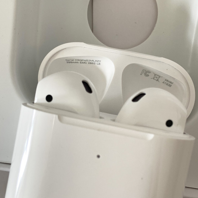 Original Apple AirPods 2rd Generation - True Wireless Bluetooth Headphones