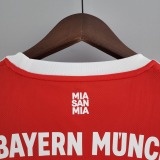 adult Fußball-Club Bayern München home 2022-2023 Mens Soccer Jersey Casual Short Sleeve T-Shirt red