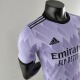 Adidas adult Real Madrid CF away 2022-2023 Mens Soccer Jersey player version Casual Short Sleeve T-Shirt purple