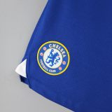 adult Chelsea F.C. home 2022-2023 Mens Soccer Jersey Casual Shorts dark blue
