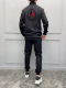 adult men's tracksuit black 07587F8