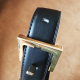 women's classics Y&S&L Signature genuine leather pin buckle Belt 2.8cm