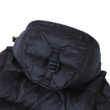 adult winter thickened warm down jacket black