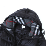 adult winter thickened warm down jacket black