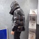 adult winter  thickened warm down jacket black