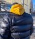 Drake NOCTA waterproof  Sunset Puffer Jacket Black Yellow（duck down）
