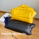 Drake NOCTA waterproof  Sunset Puffer Jacket Black Yellow（duck down）